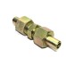 MS Weldable Equal Union Couplings Hydraulic Straight With Weldable B Nipple
